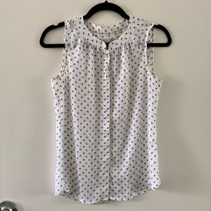 Banana Republic Sleeveless Shirt